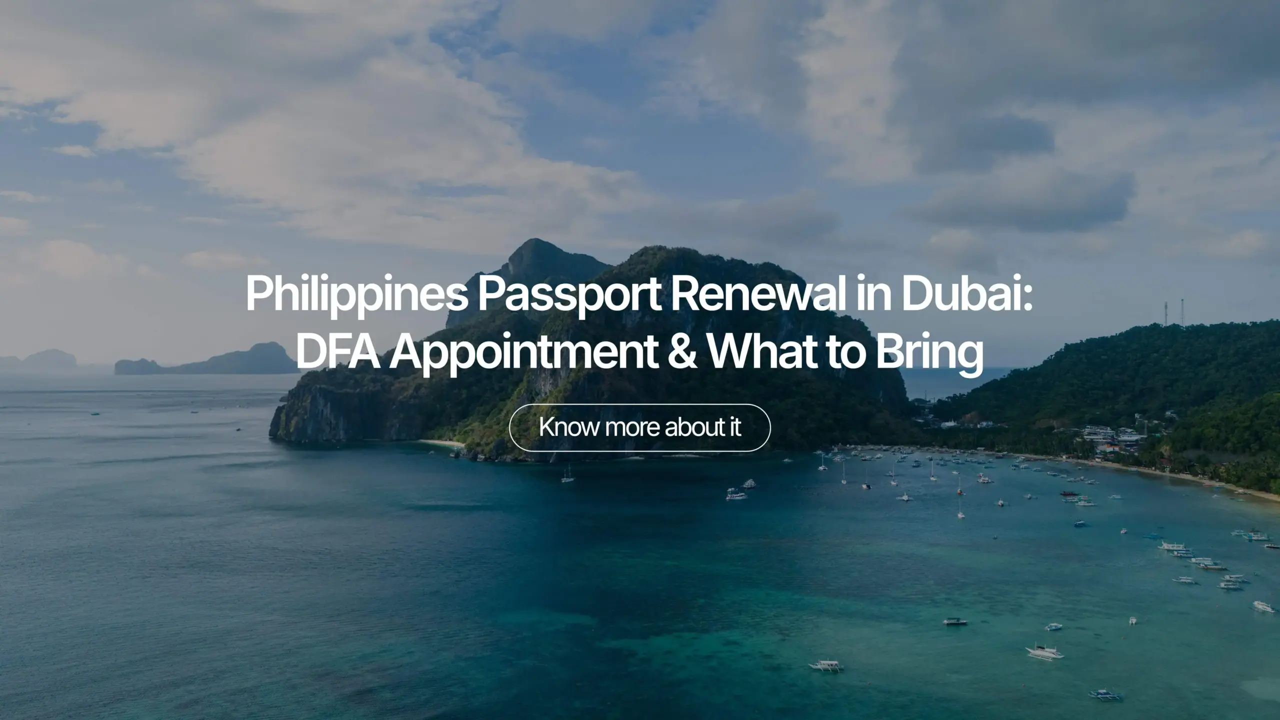 Philippines Passport Renewal in Dubai